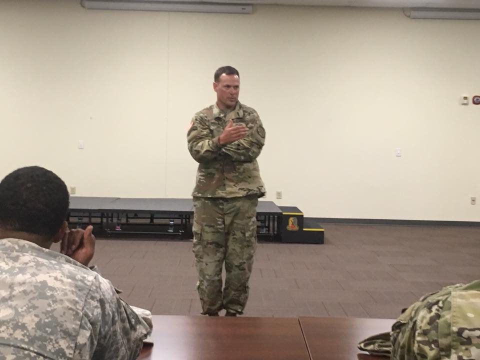 CSM Pouliot speaks... - MCoE Transition Assistance Program | Facebook