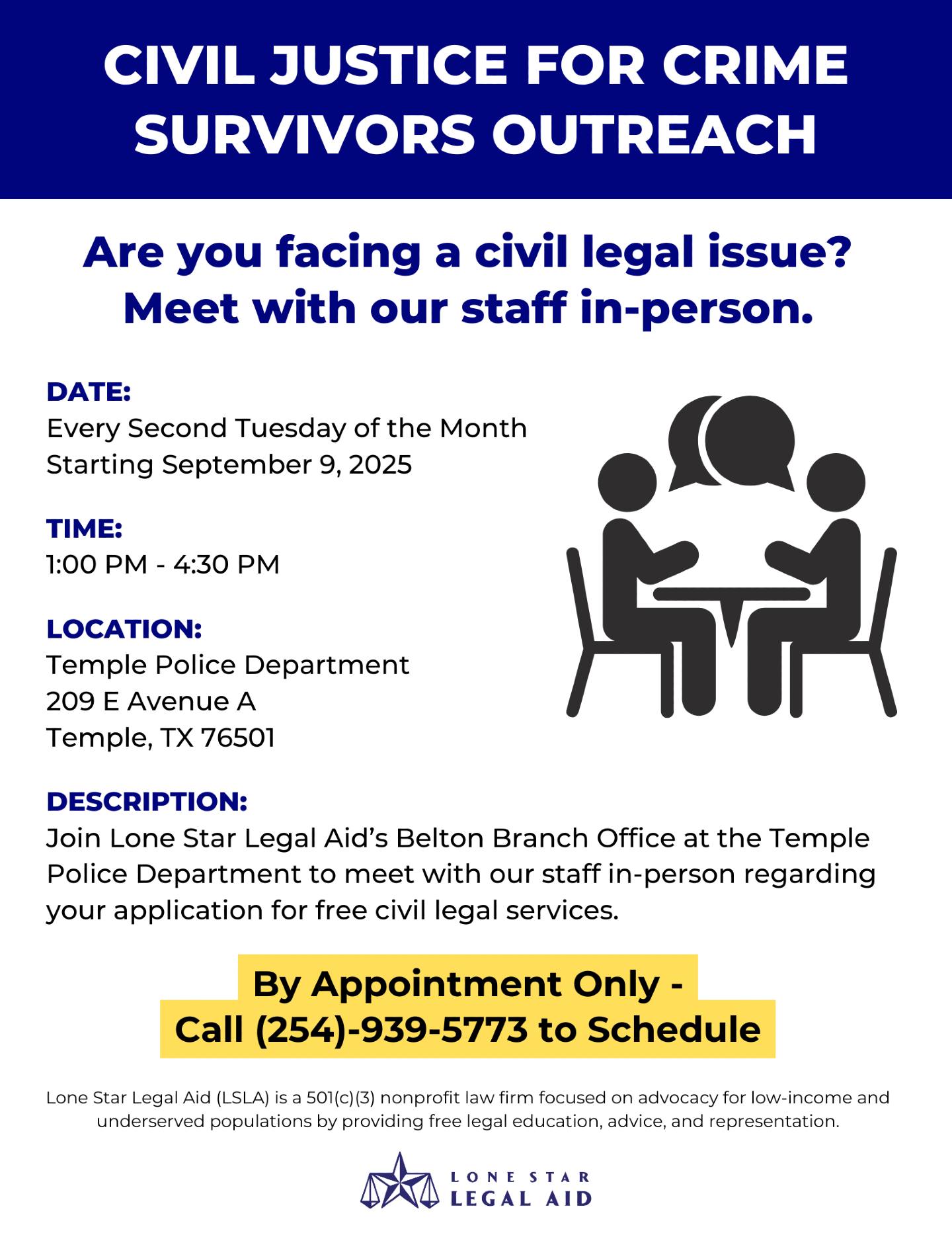 Lone Star Legal Aid - Kimberly Myles, David Dean, Glo Thornton ...