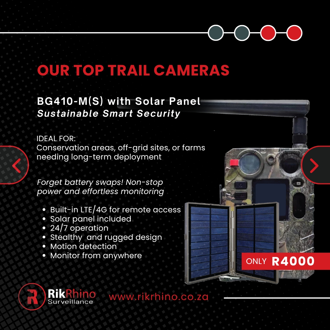 RIK Rhino Surveillance | Cape Town