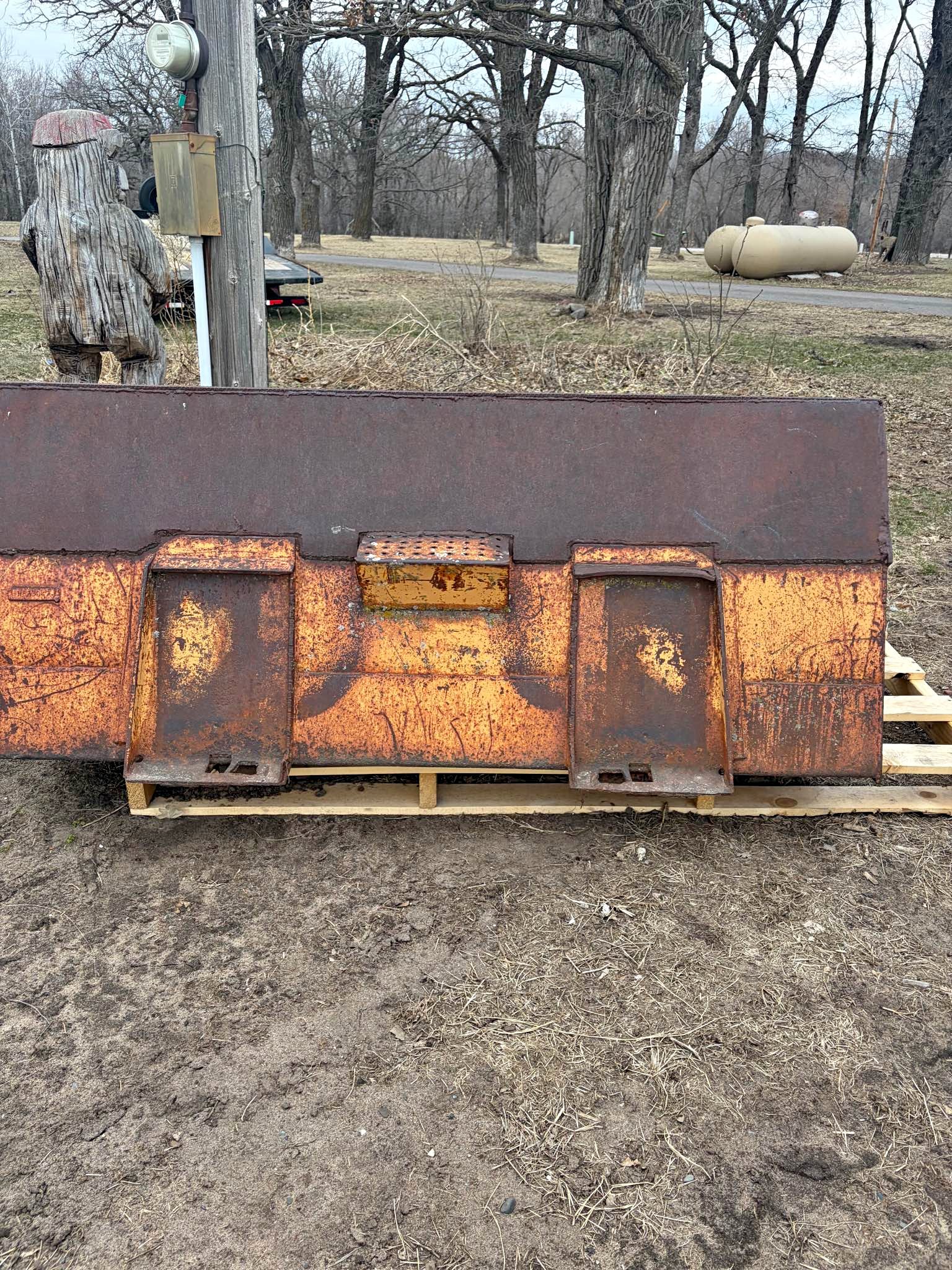 Skid steer oversize bucket - Garden Tools & Equipment - Foley ...