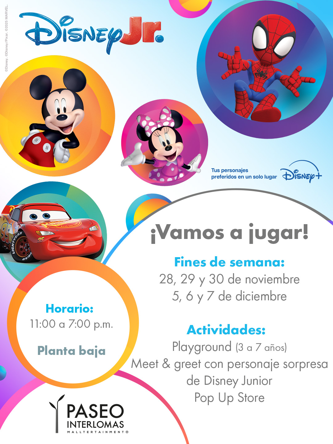 🌈 La magia de Disney Jr. llega a Paseo... - Paseo Interlomas | Facebook