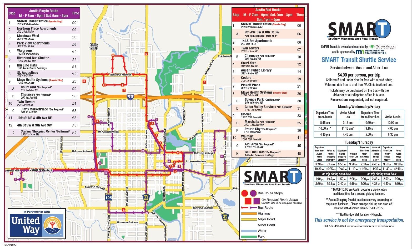 SMART Transit - Southern Minnesota Area Rural Transit