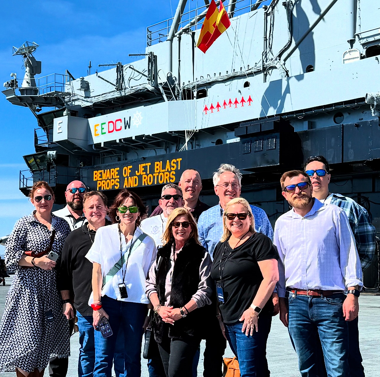 Farmers - Appreciating our F&F Team while taking in the history aboard ...