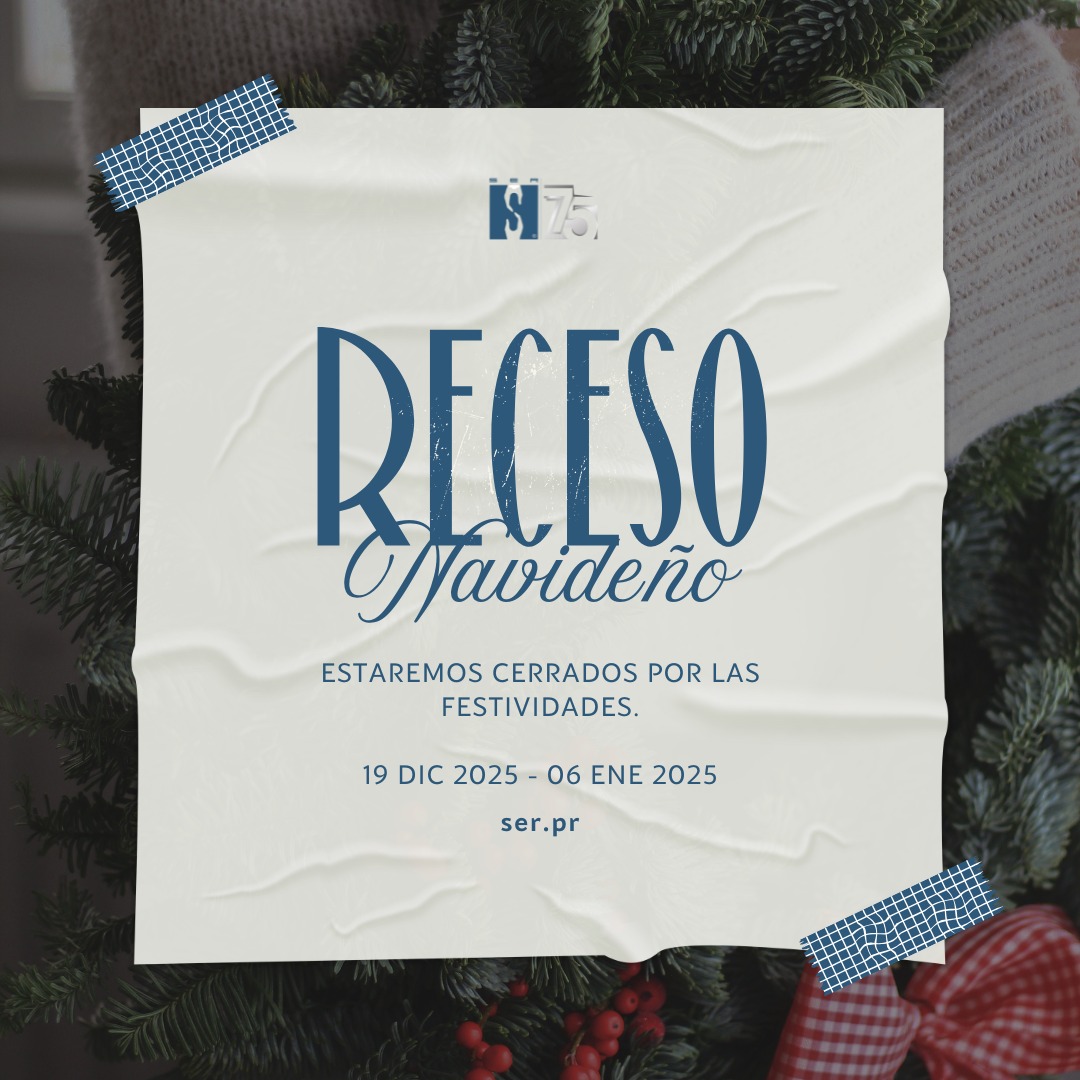 🎄 Receso Navideño 🎄 Con motivo de... - SER de Puerto Rico | Facebook
