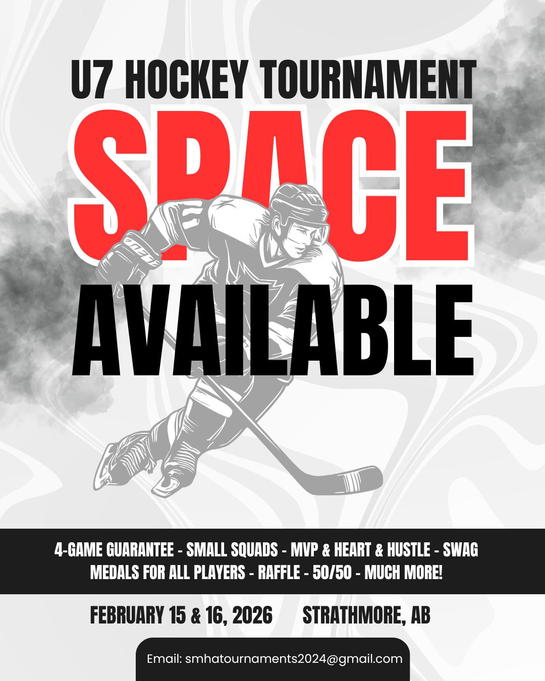 📣 U7 Tournament... - Strathmore Minor Hockey Association | Facebook