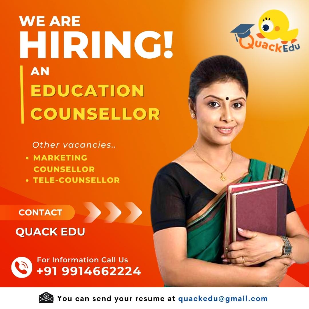 QuackEdu - Open Position for Education Counsellor in... | Facebook