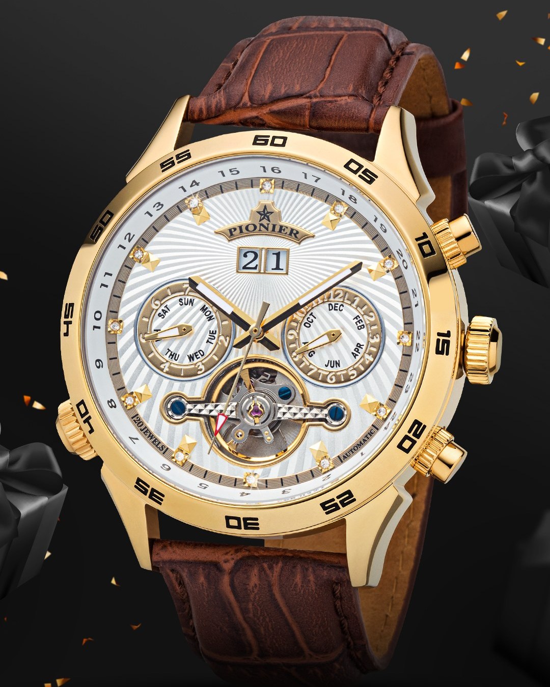 Wear a timepiece that will make the difference. Full automatic