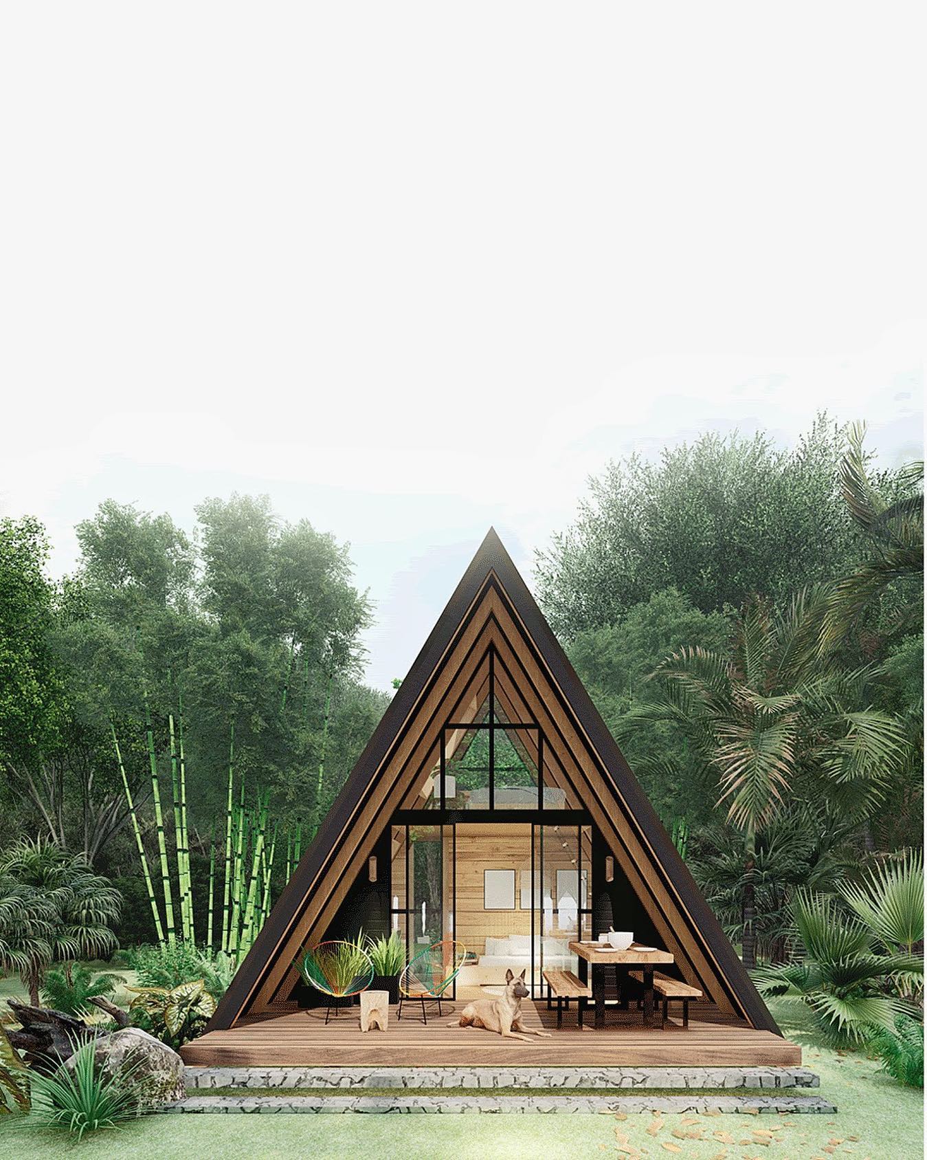 The CJI - •A-Frame • As an ideal residence for 2 people and buildable ...