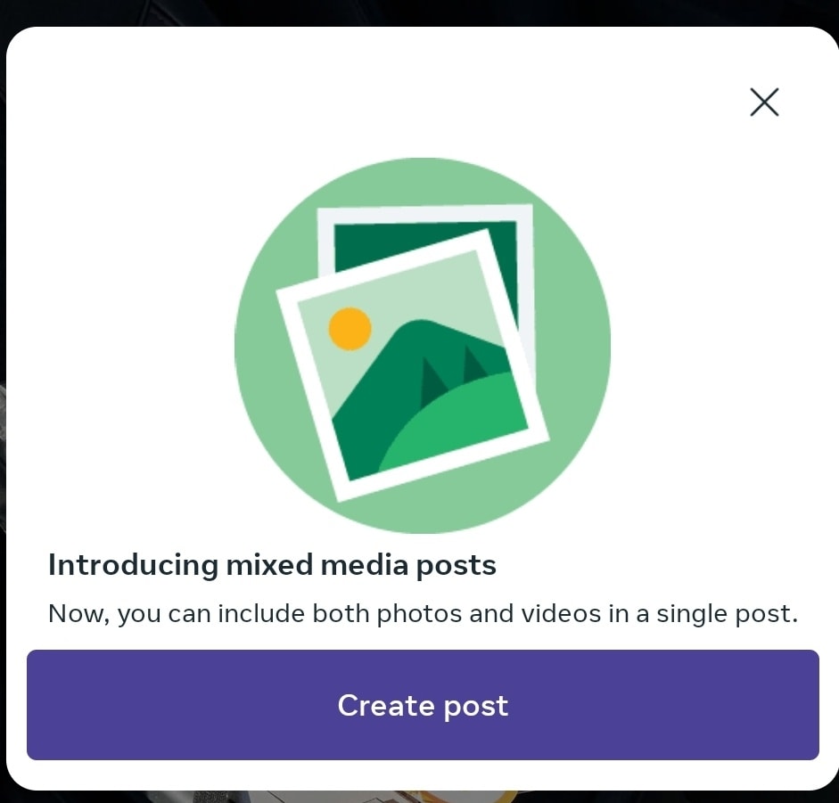 Mixed media posting option added... - Sugar Cookie Marketing | Facebook
