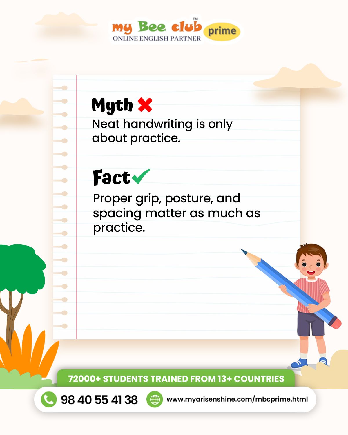 ️ Bust Handwriting Myths Today! Many... - My-Bee-Club PRIME | Facebook
