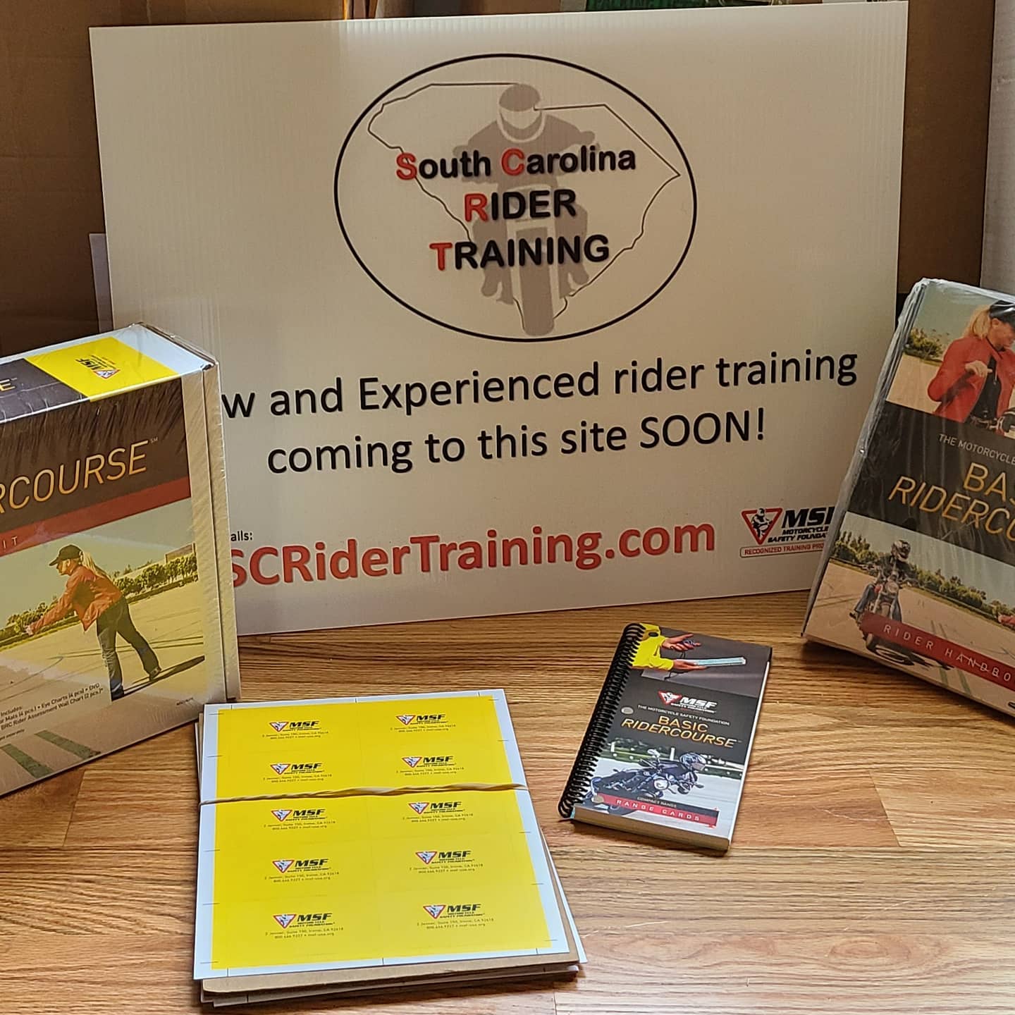 My materials are arriving! June... - Upstate Rider Training | Facebook
