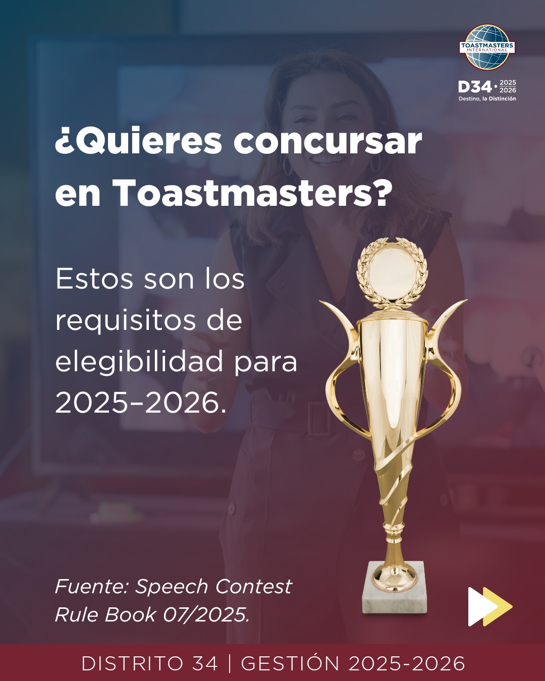 Toastmasters Distrito 34