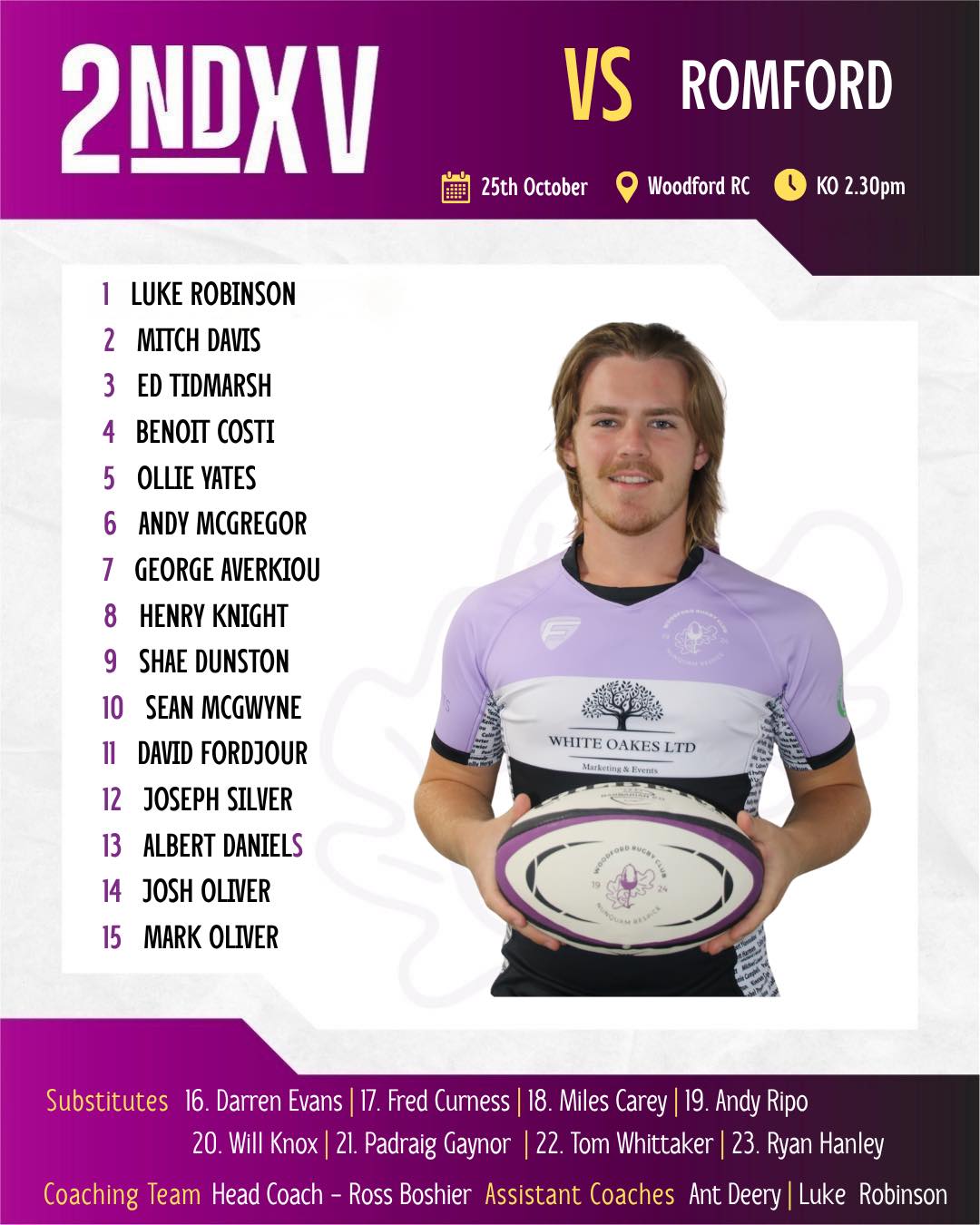 🔥 Game Day Incoming! 🔥 This... - Woodford Rugby Club | Facebook