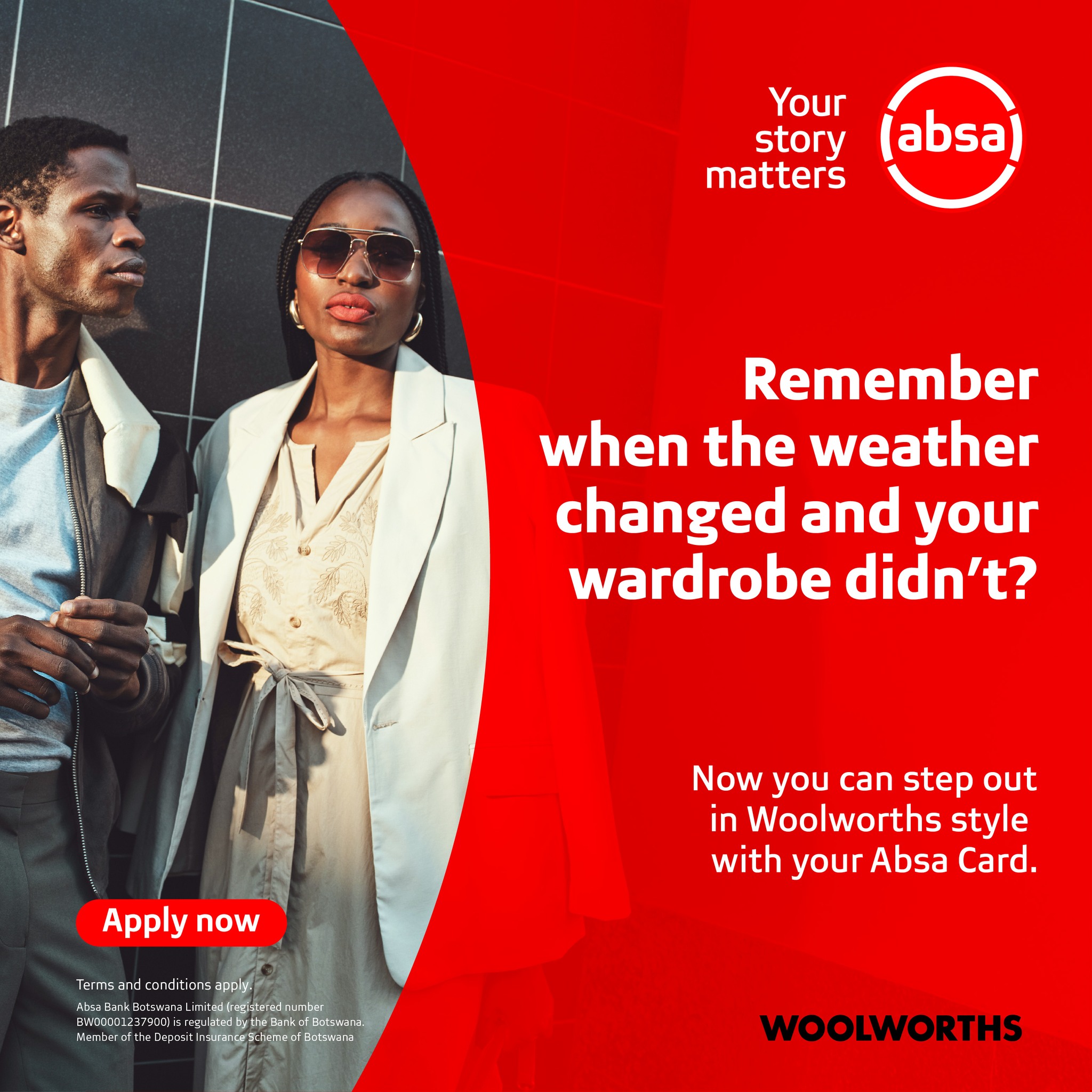 Absa - Refresh your wardrobe with timeless Woolworths pieces — quality ...
