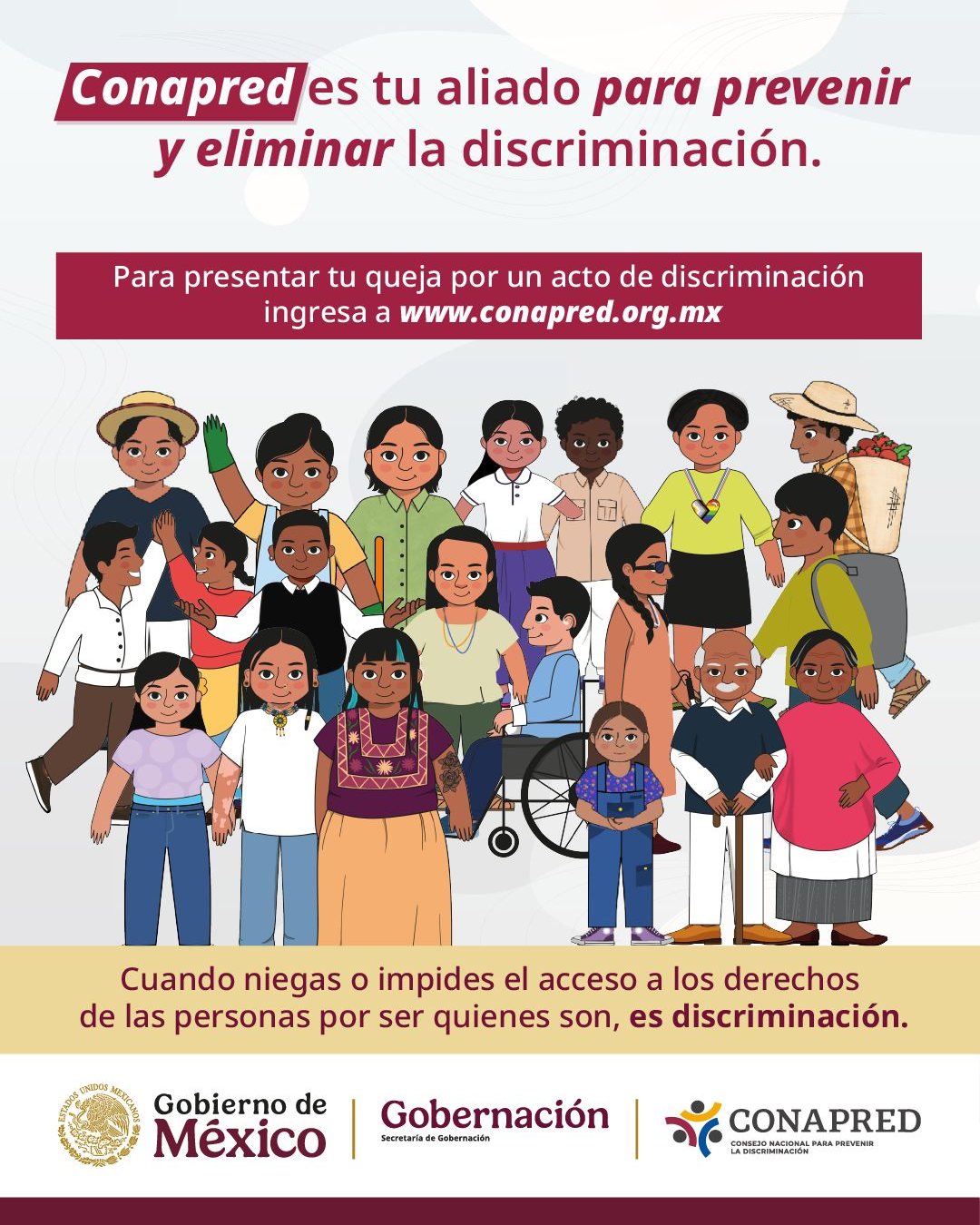 CONAPRED - ¿Te negaron o impidieron el acceso a tus derechos por ser ...