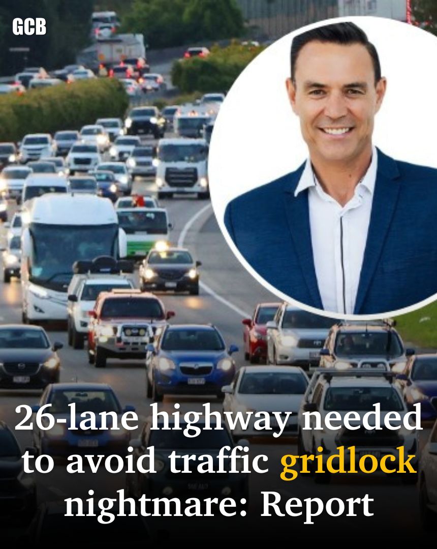 The M1 would need up to 26 lanes for... - Gold Coast Bulletin | Facebook