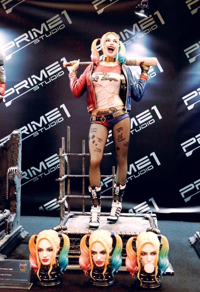 Suicide Squad Harley and Joker statues from Prime 1 Studios