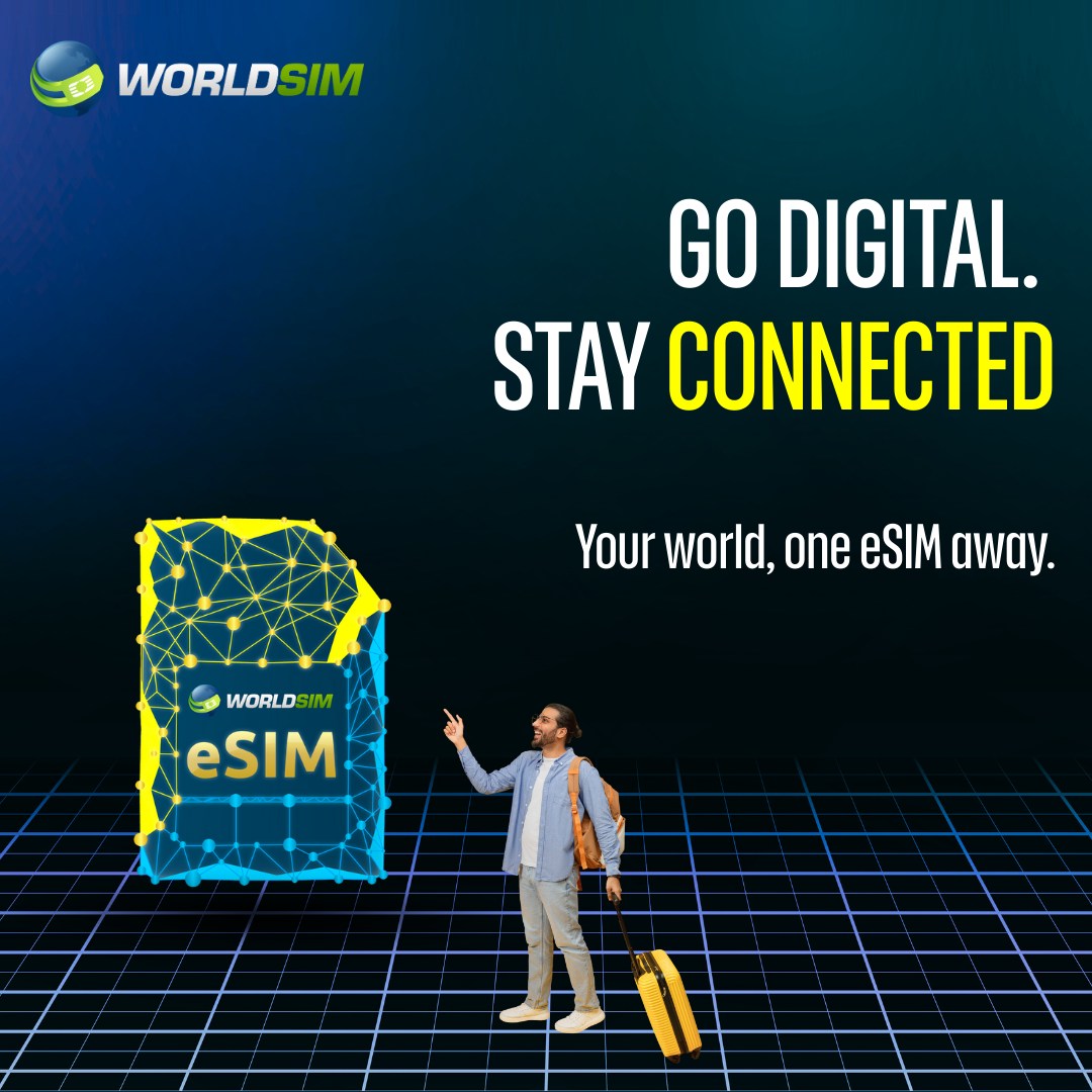 🌍 GO DIGITAL. STAY... - WorldSIM - International sim card | Facebook