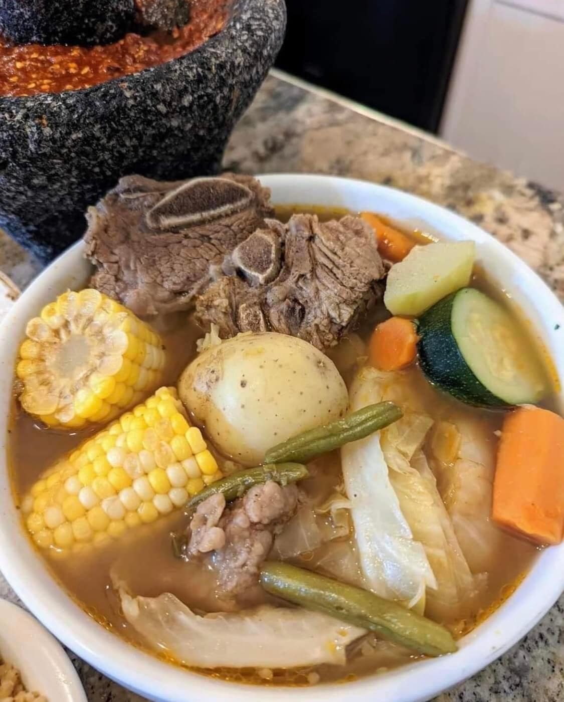 Baja - Caldo de res con verduras Ingredientes 1 kilo de carne de res ...