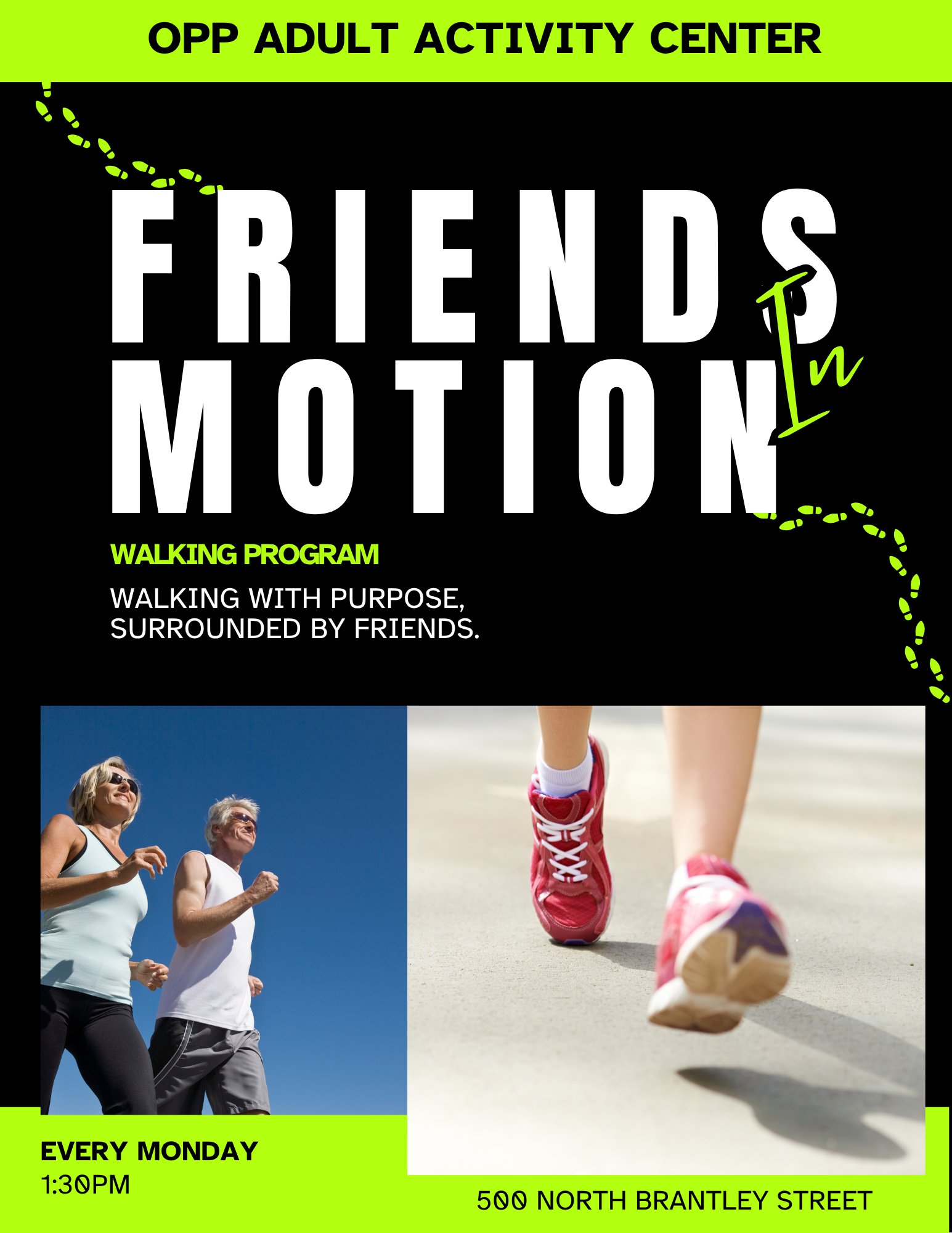 Opp - 👟 Friends in Motion Walking Program 👟 Looking for a fun and easy ...