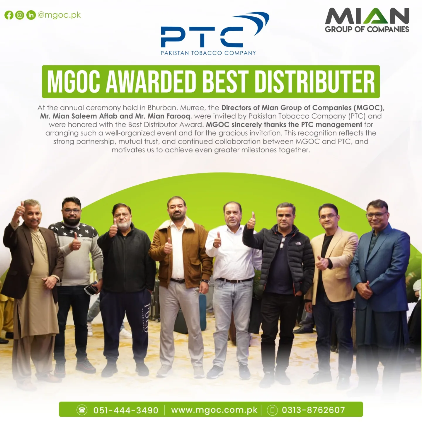 We were honored to... - Mian Group Of Companies Pakistan | Facebook