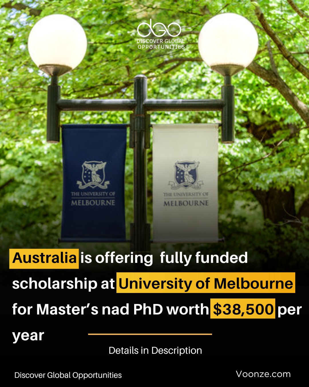 Discover - 🎓 University of Melbourne Scholarships 2026 – Fully Funded ...