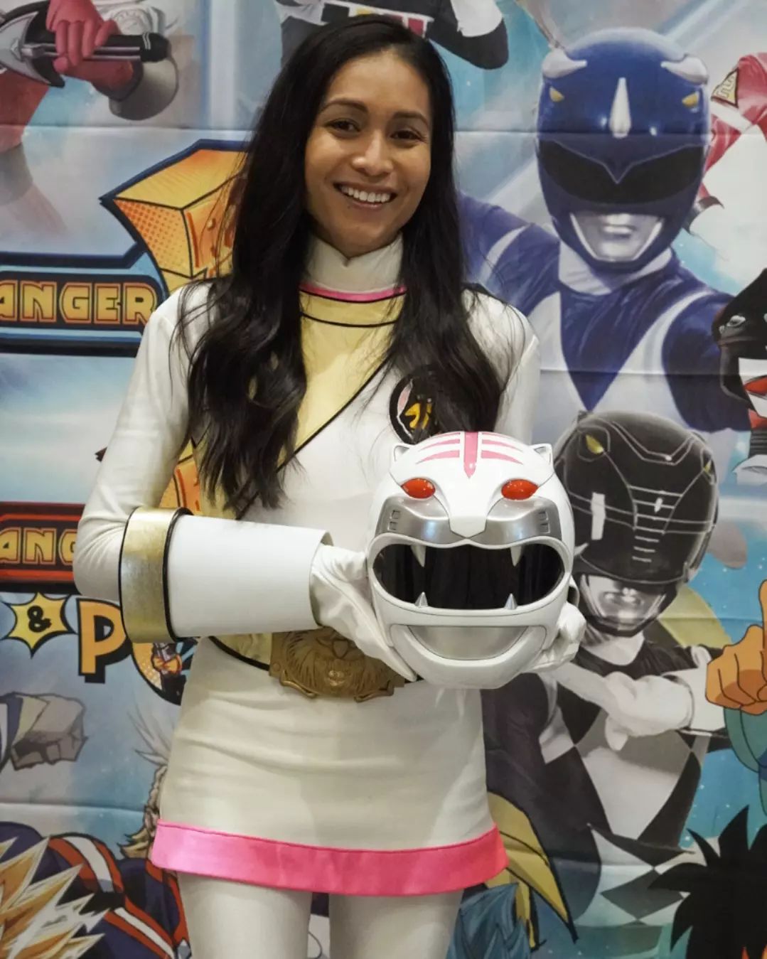 Louie - My fav photo of Jessica Rey in her white wild force suit ...