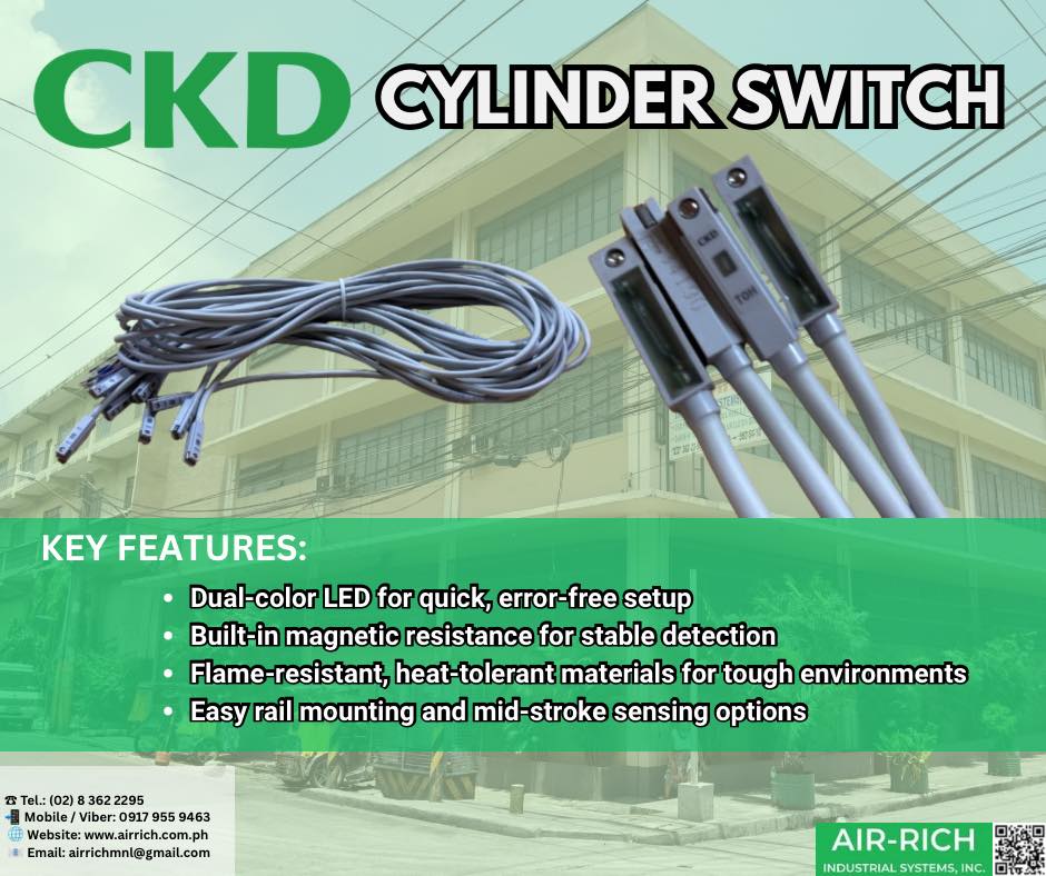 Air-Rich - 🔍 Precision meets reliability with CKD’s Cylinder Switches ...