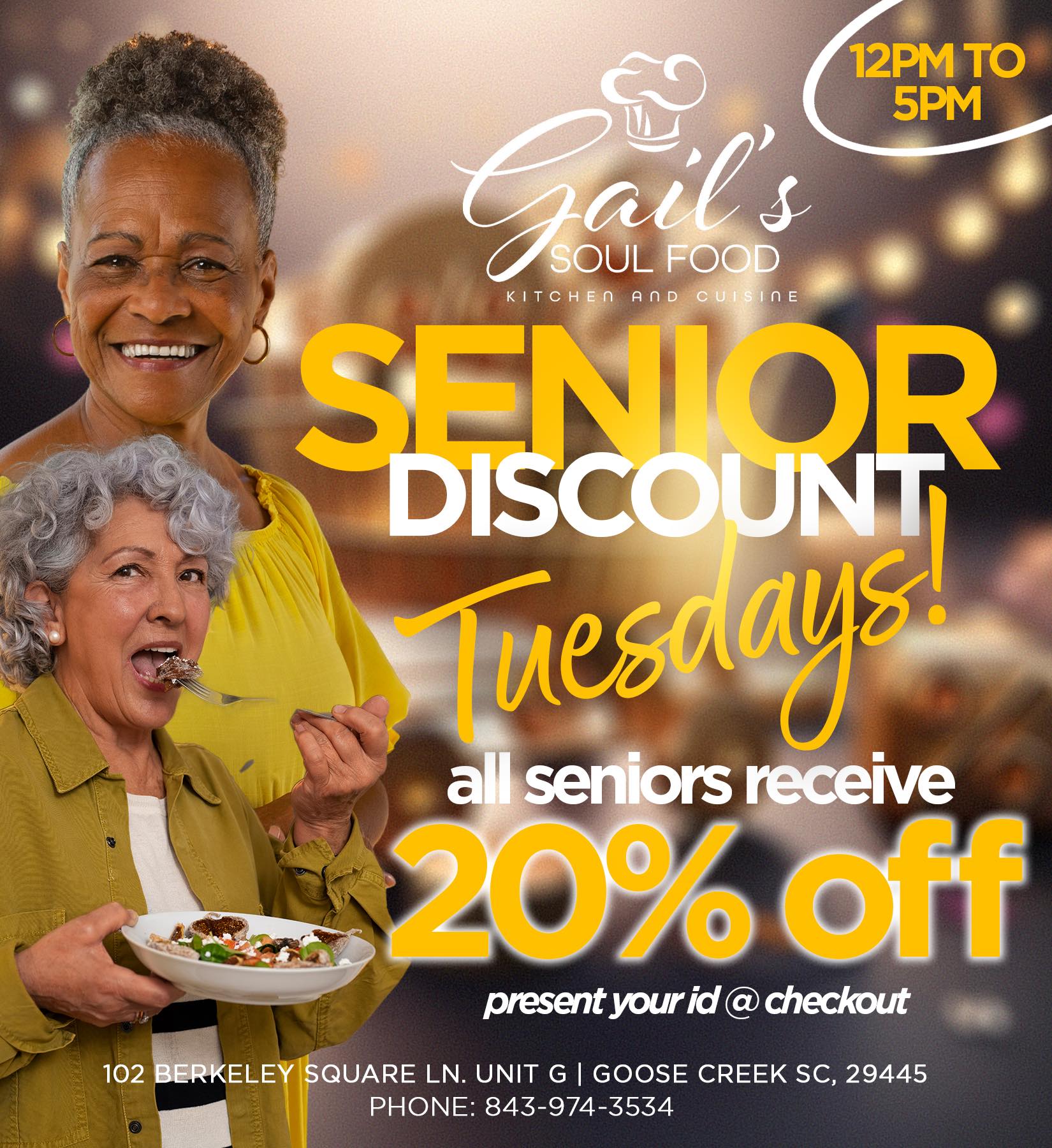 Gail's - TUESDAY SPECIAL ALERT! Every Tuesday from 12 PM to 5 PM, Gail ...