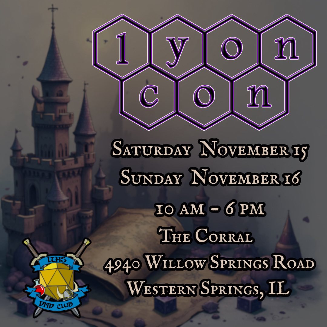Lyon Con | Western Springs IL