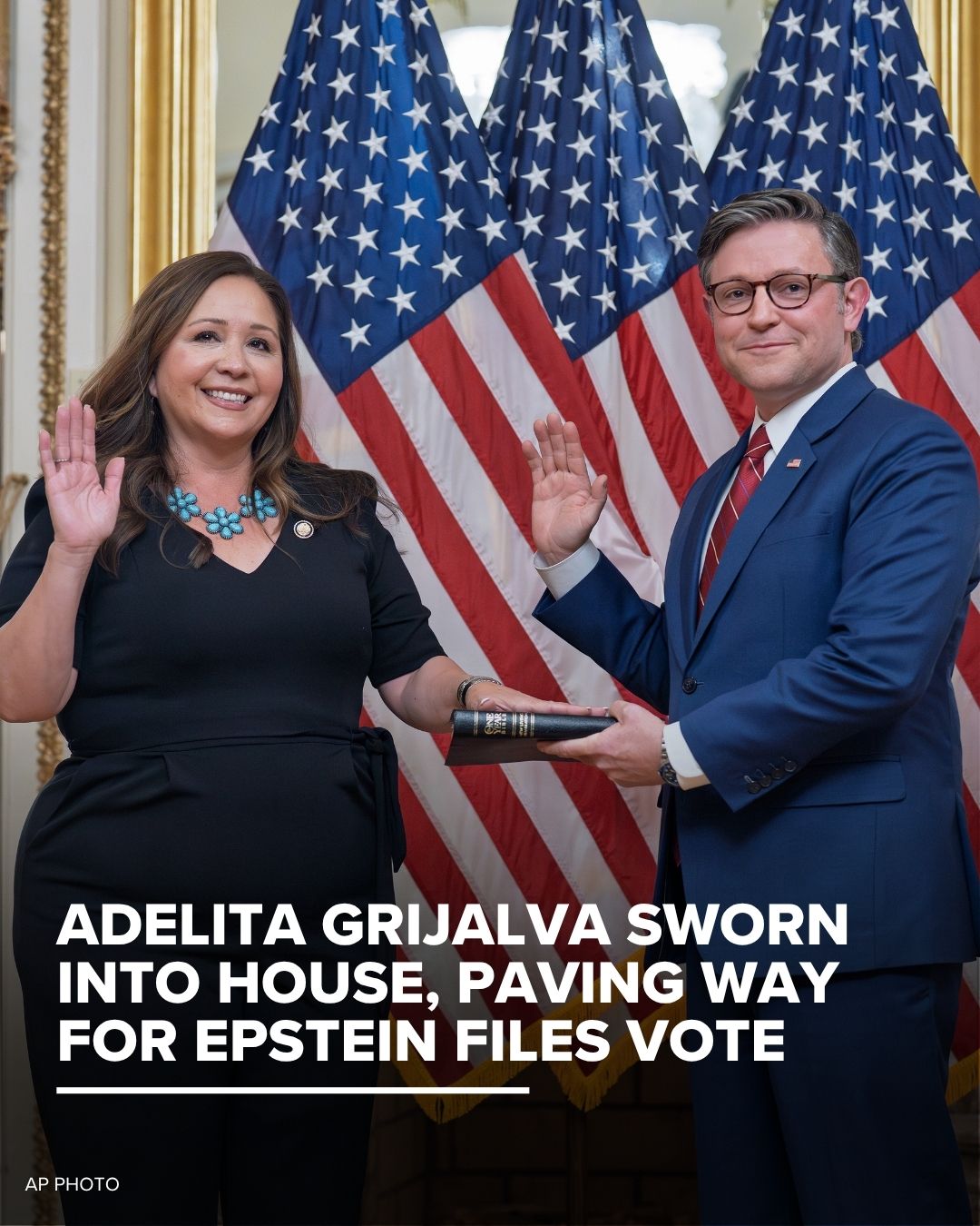 ABC - Democrat Adelita Grijalva was sworn in as the newest member of ...