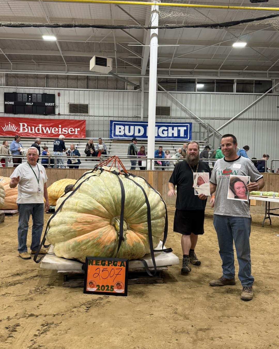 Topsfield Fair's record-breaking 2,507 lbs pumpkin winner