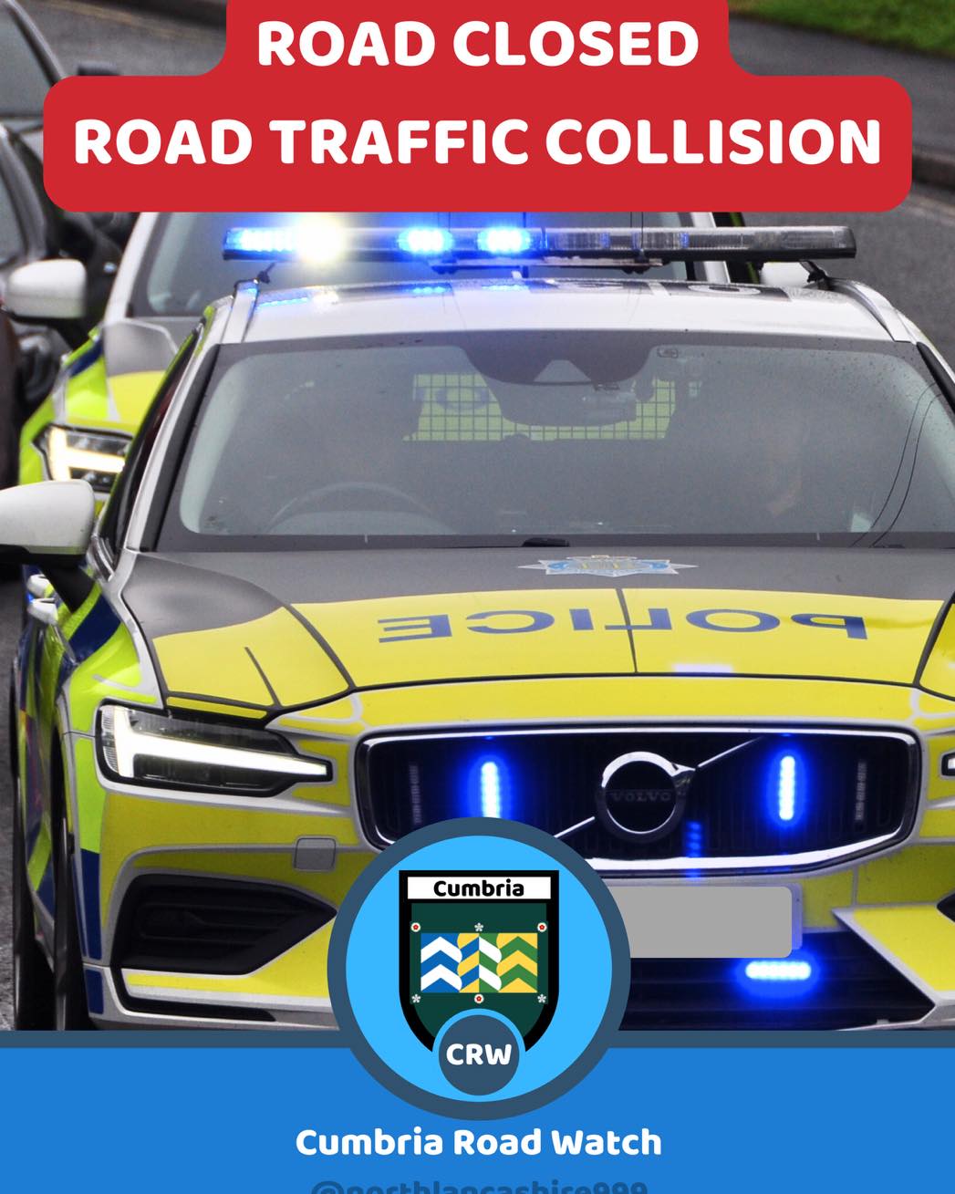 Cumbria - 🟢🟢 ROAD NOW OPEN, DELAYS AHEAD🟢🟢 ⛔️🚨 M6 NORTHBOUND J41 - J42 ...