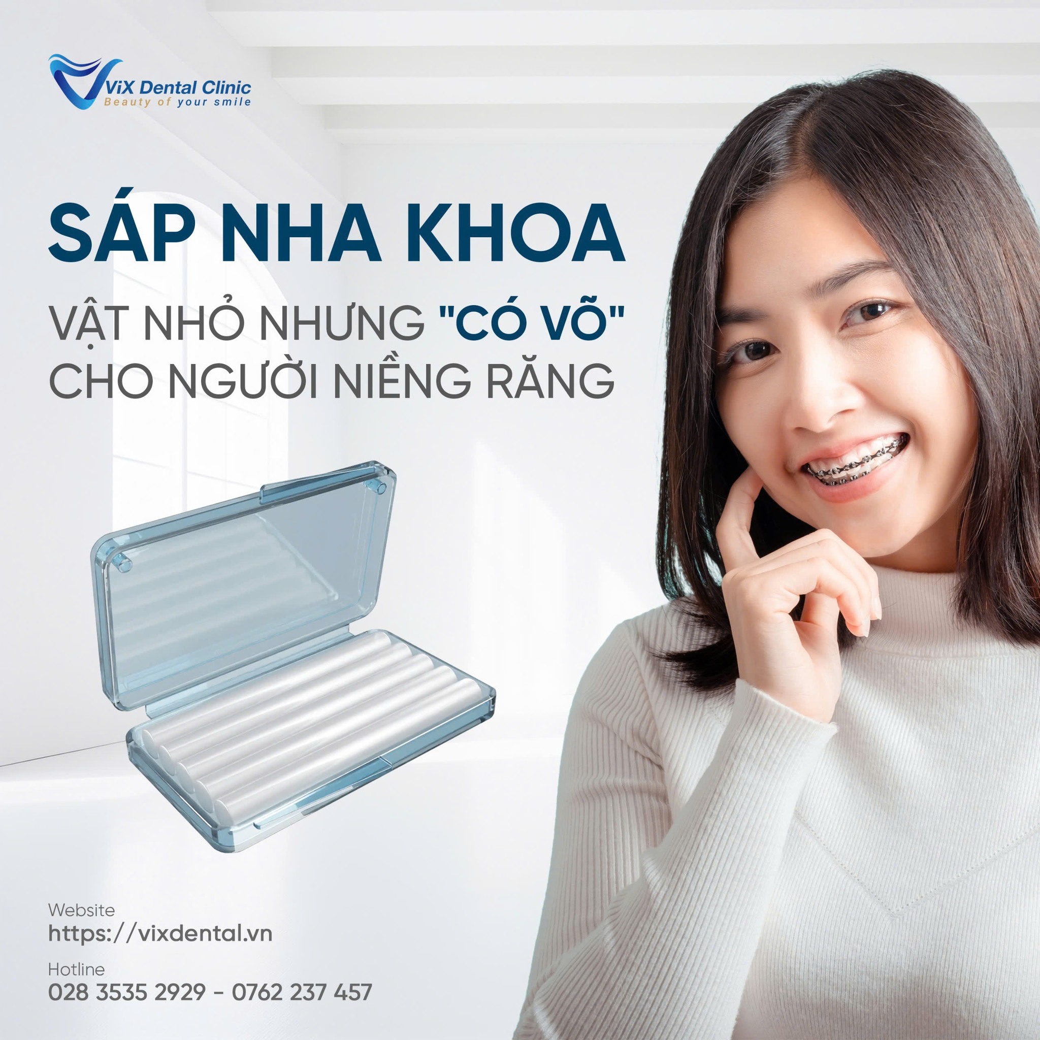 ViX - 🦷 SÁP NHA KHOA – “BẢO BỐI” NHỎ MÀ CÓ VÕ CHO NGƯỜI NIỀNG RĂNG Nếu ...