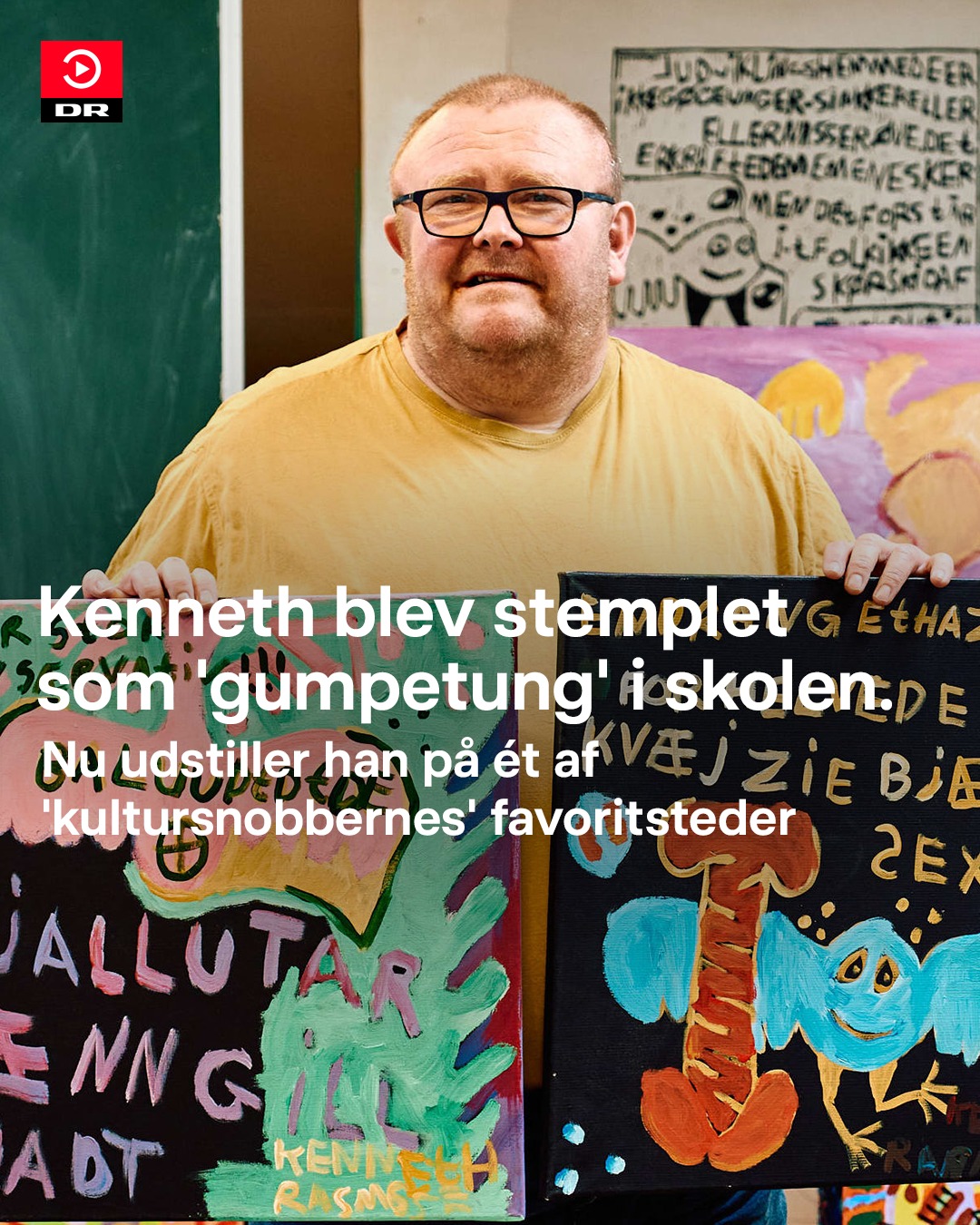 DR2 - Kenneth Rasmussen elsker at udfordre forestillingen om, hvem der ...