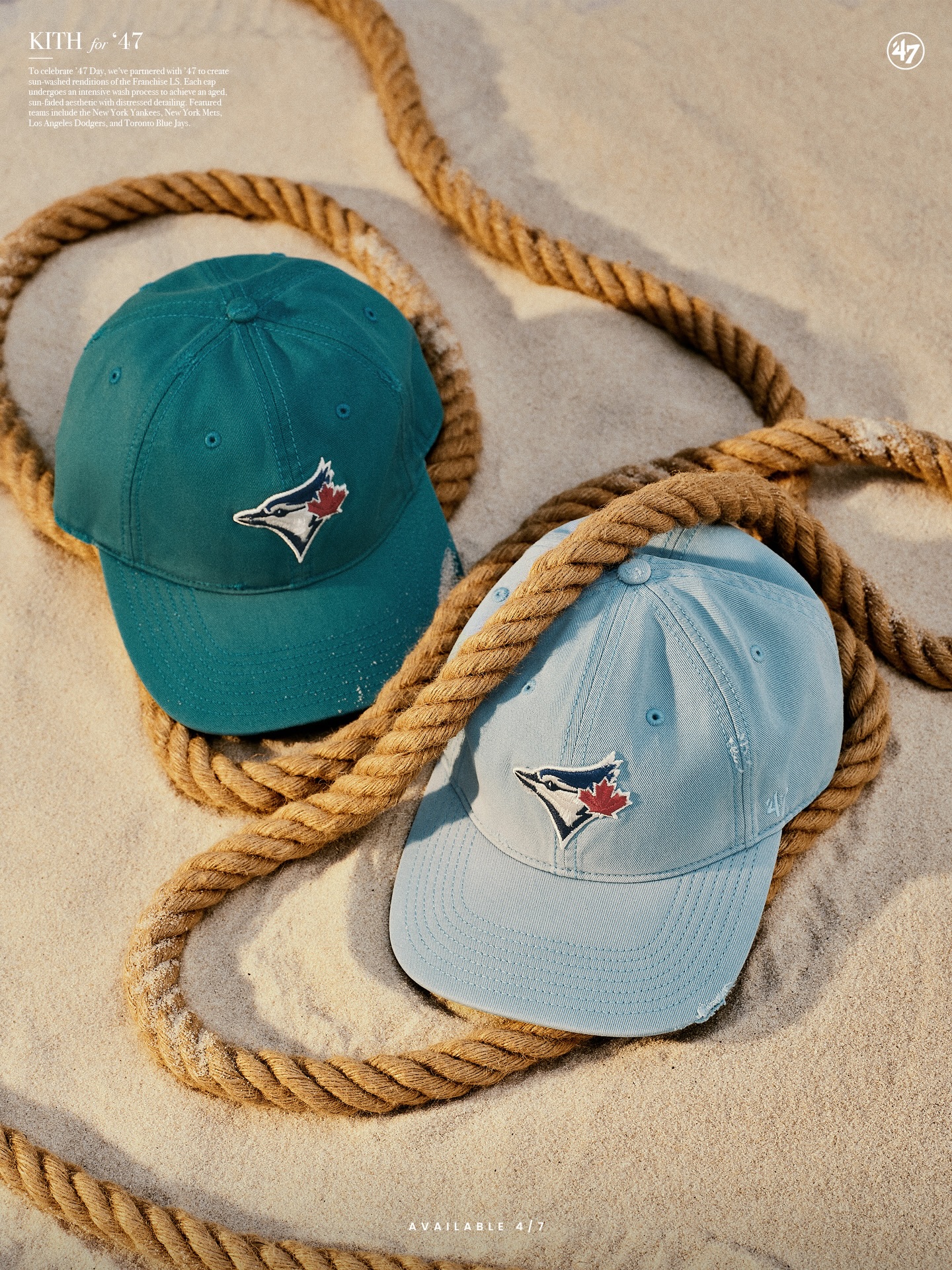In celebration of 4/7, we've partnered with '47 to create sun