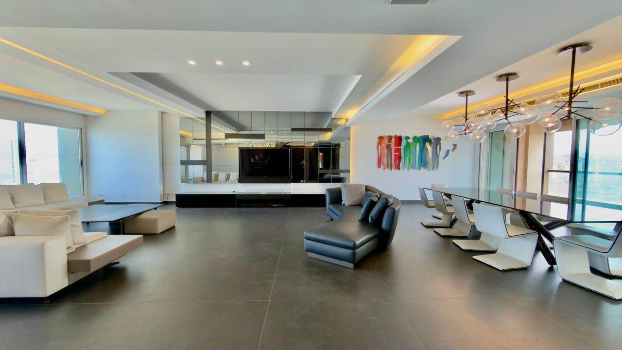 Duplex Penthouse in ras beirut with panoramic sea view for sale ...