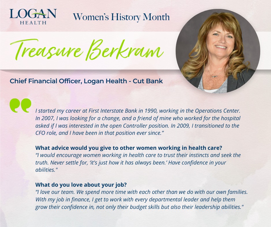 In honor of Women's History... - Logan Health - Cut Bank | Facebook