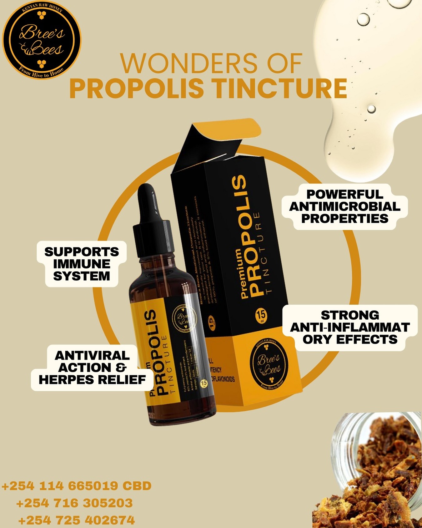 Bree’s - Discover the wonders of Bree’s Bees Propolis Our propolis ...