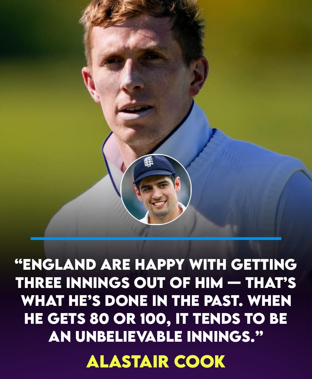 CricBeat - 📌 Alastair Cook Explains Why England Are Still... | Facebook