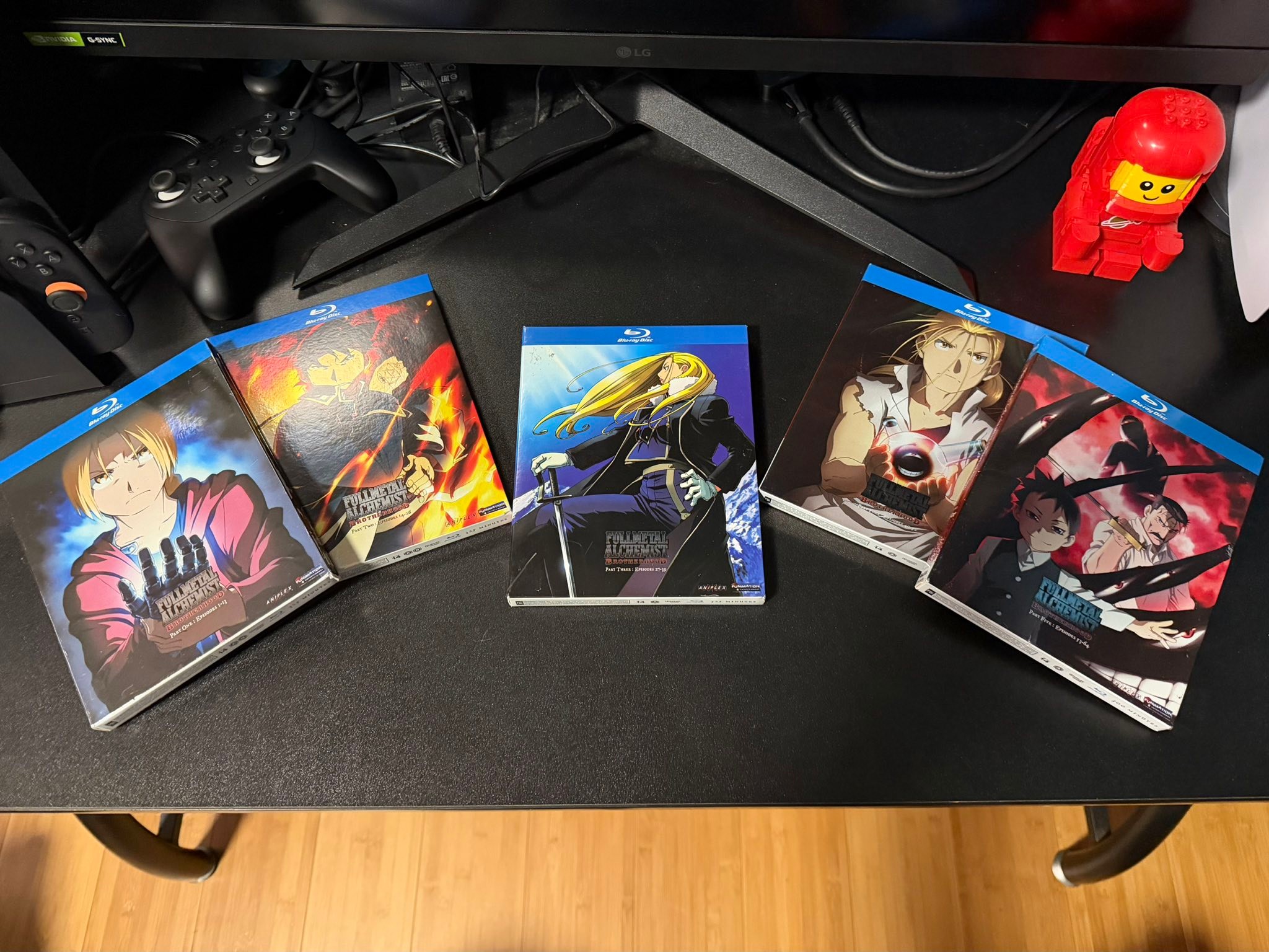 completed my FMAB series collection