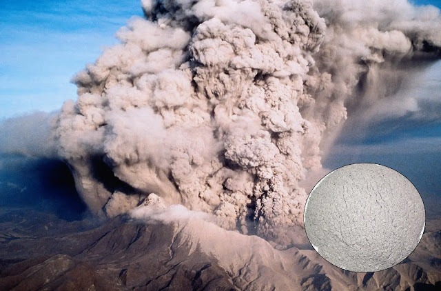 Students - # Volcanic ash is composed of tiny fragments of rock and ...