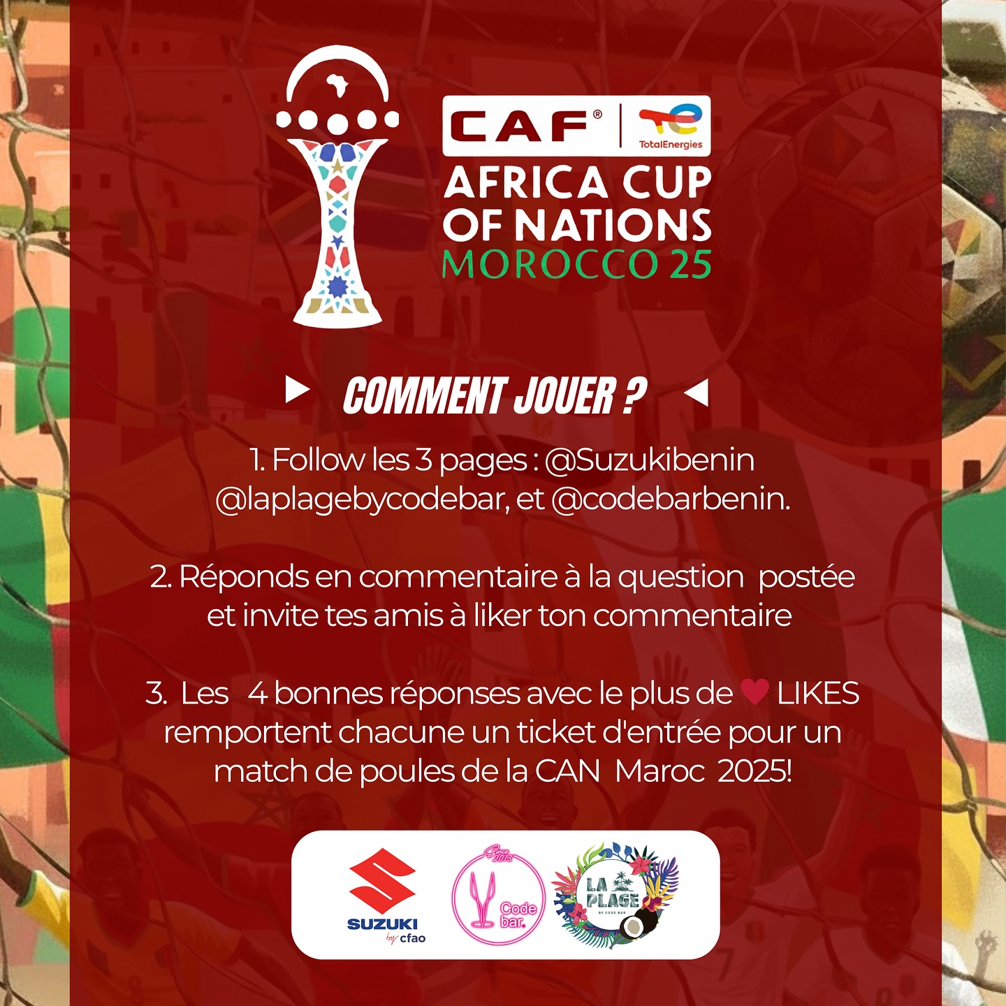 Code Bar Benin - Officiel | Cotonou