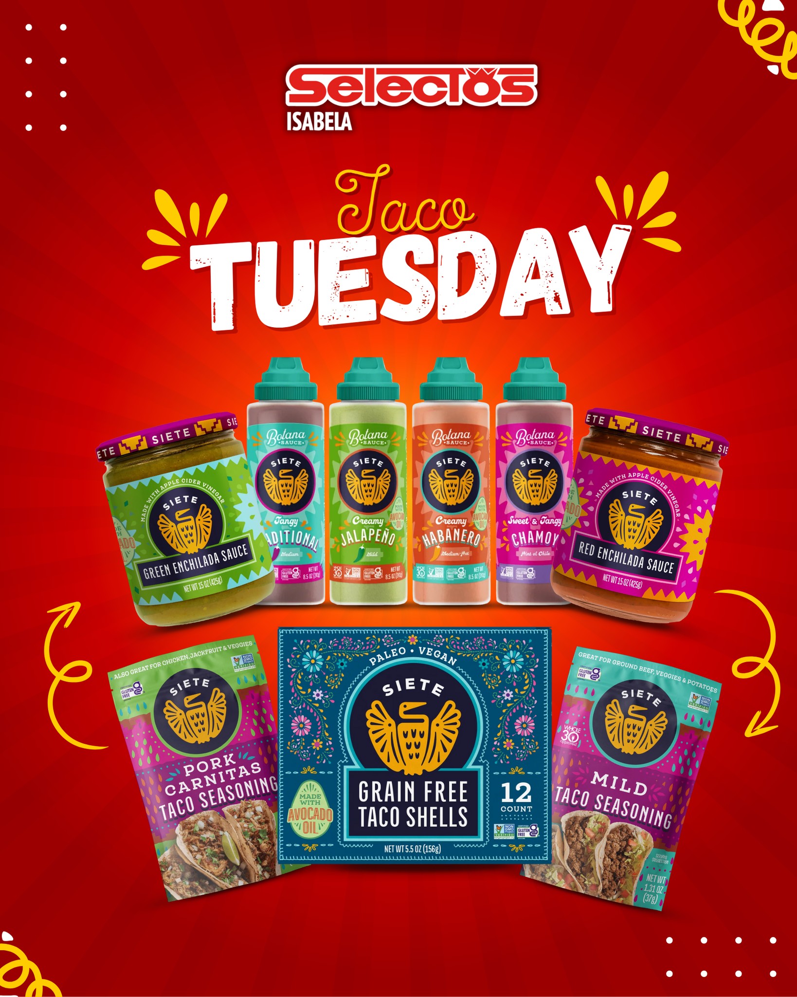 Supermercado - 🌮 ¡Es Taco Tuesday en Selectos Isabela! 🌶️ Disfruta tus ...