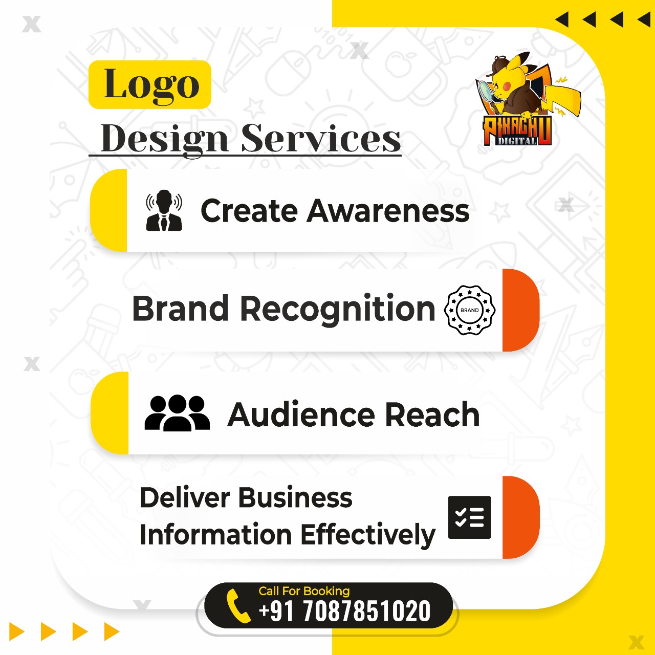Pikachudigitals - Our logo design service offers a unique and ...