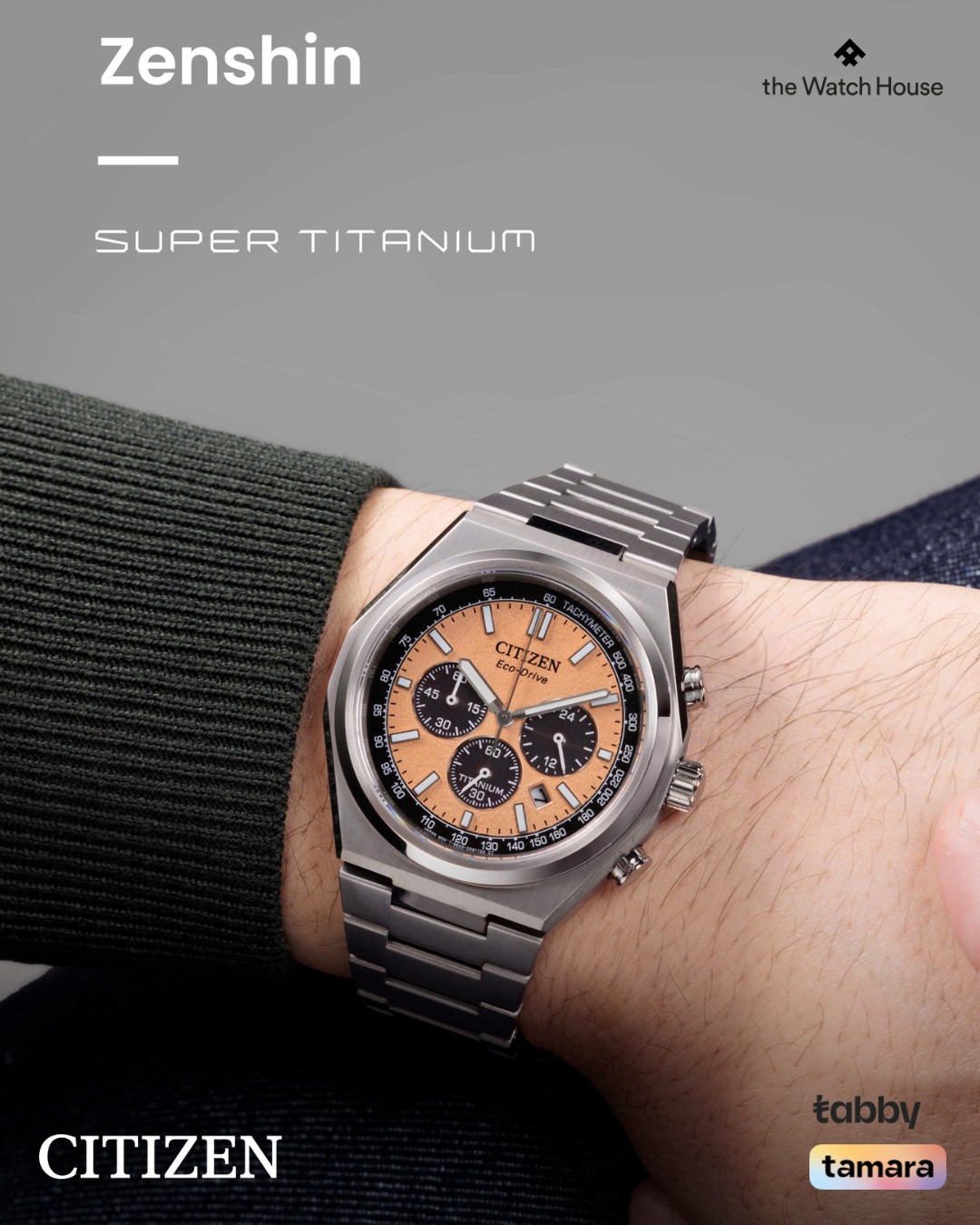 Citizen Zenshin CA4610-85Z. ✨ Featuring a durable Super Titanium