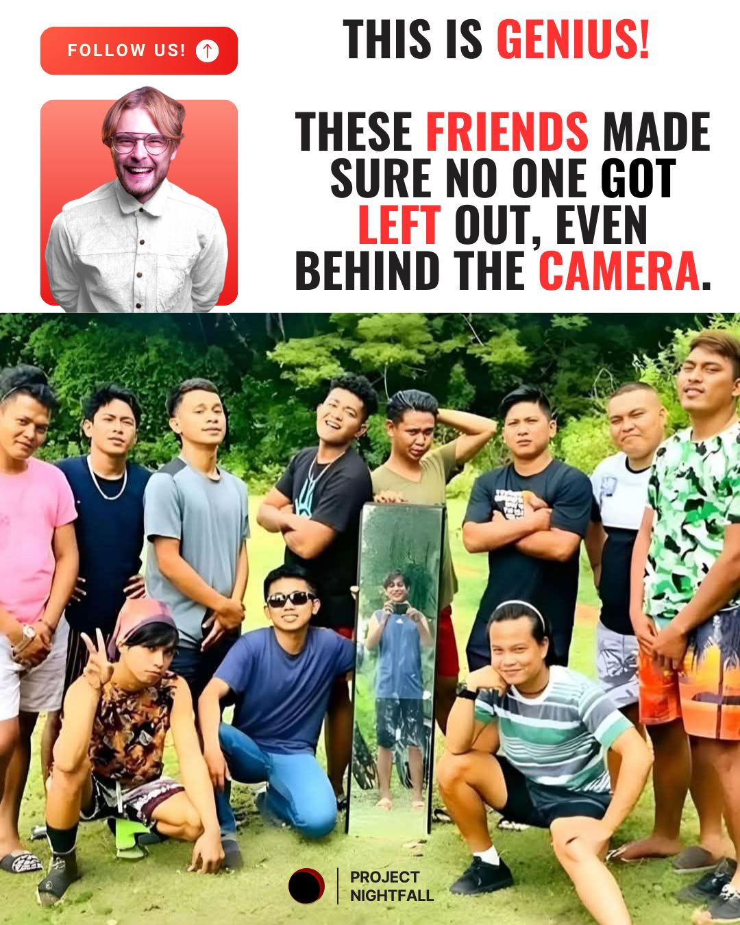 Project - No one’s missing when friends hold the frame 😂 | Facebook