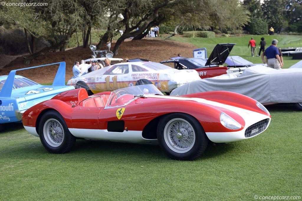 Ferrari 500 TRC that raced at Le Mans in 1957.