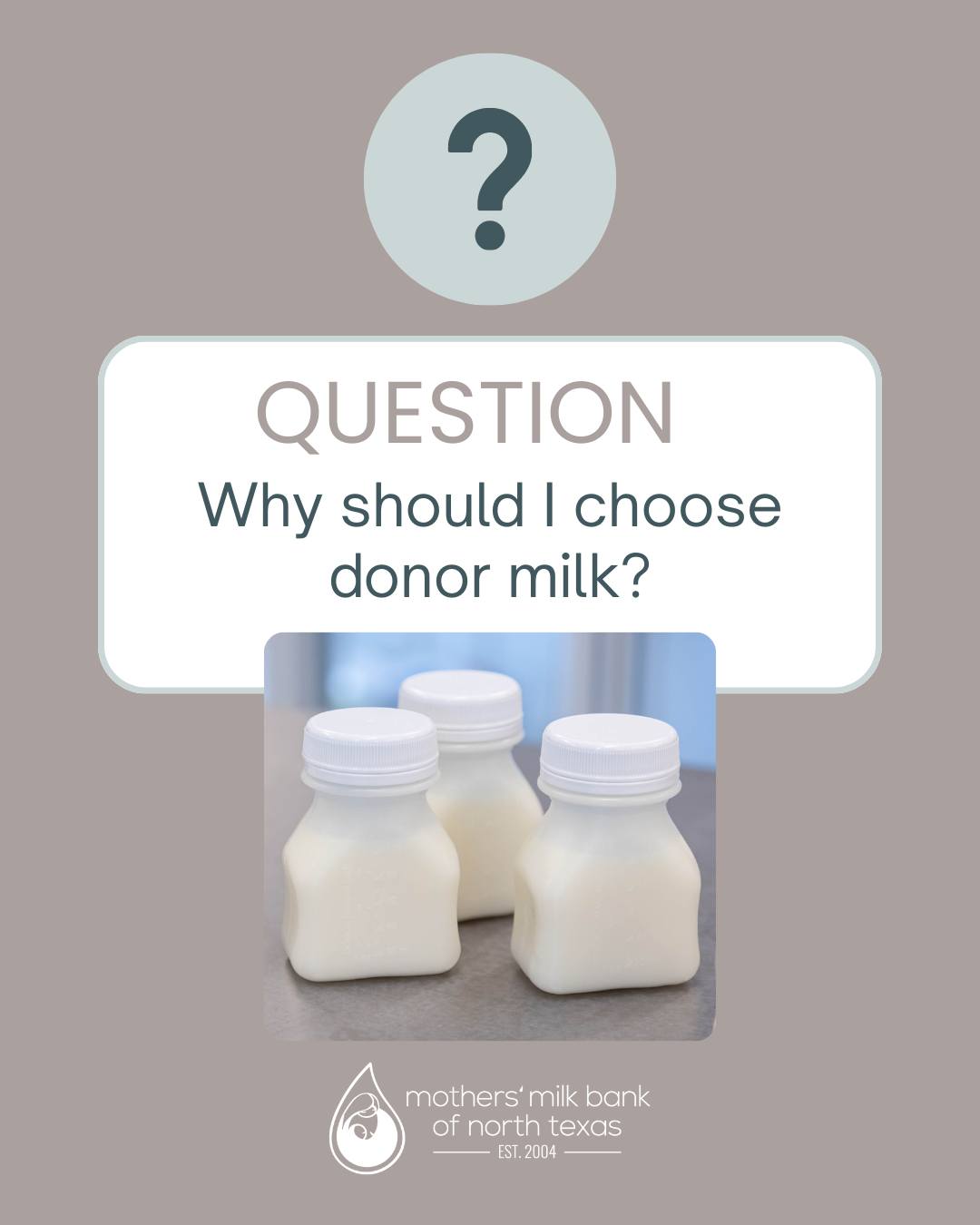 In the hospital, why... - Mothers' Milk Bank of North Texas | Facebook