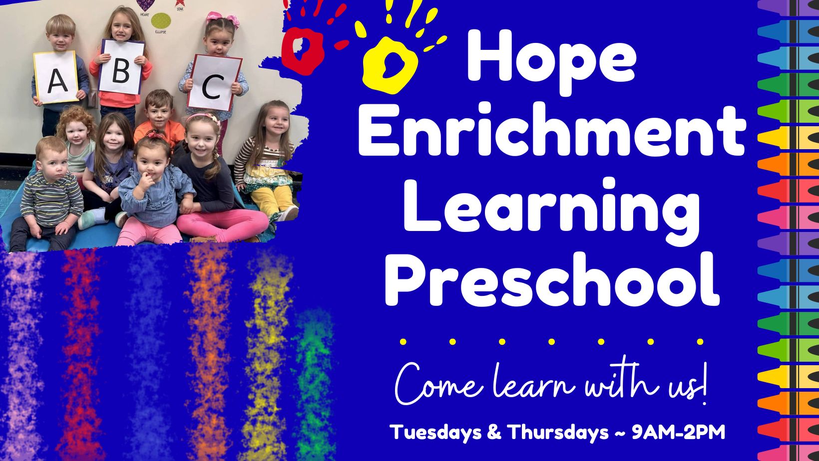 Hope Enrichment Learning Preschool at CIL Church | Hendersonville TN